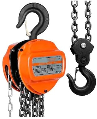 Trailer Winch,Chain Hoist Lever Hoist, Manual Chain Hoist, G80 Galvanized Carbon Steel With Double-Pawl Brake, Auto Chain Leading & 360° Rotation Hook for industrial settings and job applications(3T10