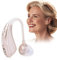 Hlfoaih Excellent Sound Quality, Intelligent Noise Reduction, Easy to Use Rechargeable Device（silver）