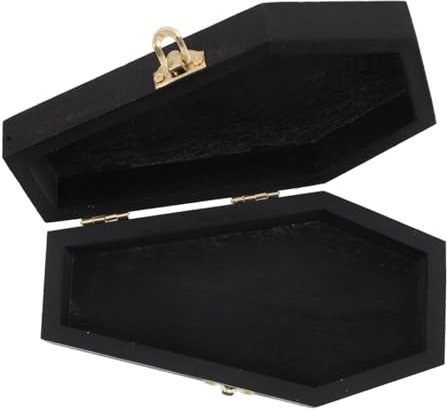 WOONEKY Urne Funéraire Pour Cendres De Chien Boîte De Rangement Pour Animaux De Compagnie Cercueil Gothique Pour Décoration Souvenir Animaux De Compagnie