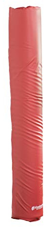 Goalsetter Wrap Around Basketball Pole Pad Provides Added Protection During Play and Made in United States, Red, 16” wide (4” poles)