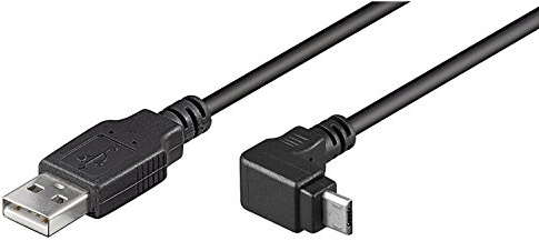 goobay 95343 USB 2.0 Hi-Speed Kabel 90°