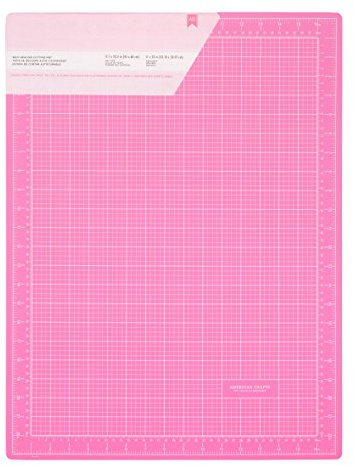 Pink Double-Sided Self-Healing Cutting Mat-18X24