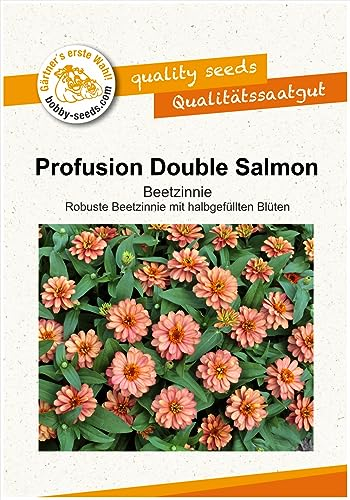 Blumensamen Profusion Double Salmon Zinnie Portion