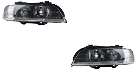 Johns, Scheinwerfer Satz passend für BMW 5er Scheinwerfer E39 11/95-08/00 H7/HB3 Set links & rechts