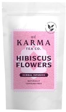 The Karma Tea Co. Hibiscus Flowers Loose Leaf Tea