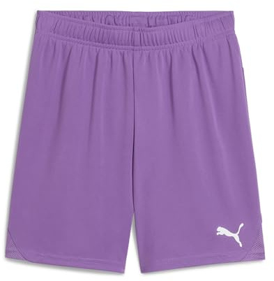 PUMA teamGOAL Shorts Jr, Pantaloncini Lavorati a Maglia Unisex - Bambini, Ultra Violet-PUMA White,