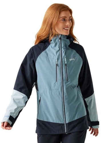 Regatta Carletta IX 3 in 1 - Damen Jacke | mit Hybrid Innenjacke und reflektierenden Details - Blau - 34