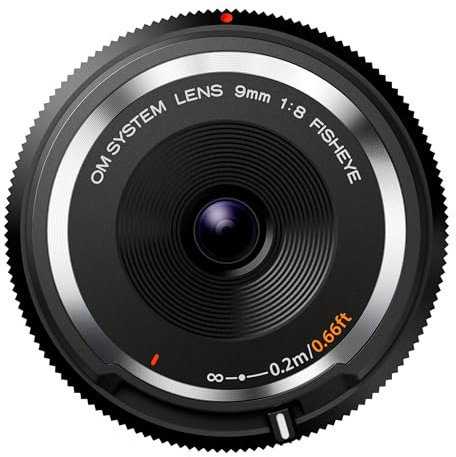 OM SYSTEM BCL-0980 9 mm f/8 Fischaugenobjektiv für Micro Four Thirds