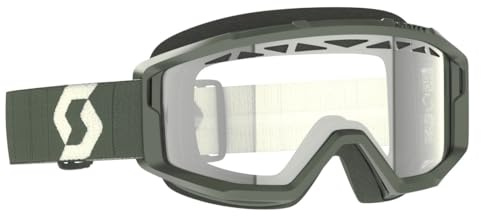 Scott Primal Enduro MX Goggle Cross/MTB Brille Khaki grün/klar