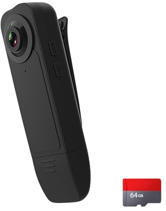 A18 Telecamera Sportiva Indossabile Risoluzione 1080P Supporto Per Visione Notturna Per Dispositivi Monitoraggio Esterno Leggero Per Viaggi E Sicurezza