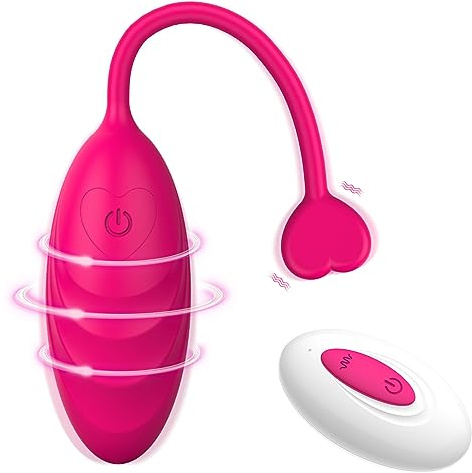 Œuf Vibrant Femme avec Application et Télécommande, Vibromasseur Clitoridien Portable, 10 Modes de Vibration, Culotte Vibrante Connectée, Jouet Intime Adulte Discret pour Femme et Couple
