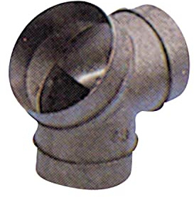 TRUMA Y-Stück 80, Eingang 80mm Ausgang 65/72mm
