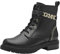 MARCO TOZZI by Guido Maria Kretschmer Damen Stiefeletten zum Schnüren aus Kunstleder mit Reißverschluss, Schwarz (Black), 40 EU