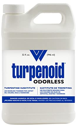 Turpenoid Hypo-Allergenic Turpentine Substitute, 1 qt, Odorless