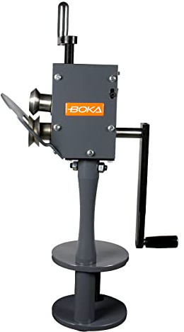 BOKA Bördelmaschine, Sickenmaschine mit Drehbarem Kopf, Blechbearbeitungsmaschine Tisch montierbar