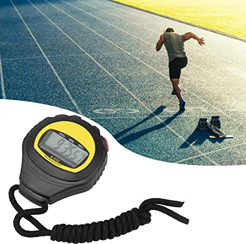 Candeon Timer Stoppuhr - Multifunktionaler tragbarer Haushalts-Handheld Digital Fitness Sport Stoppuhr Timer für den Heimgebrauch