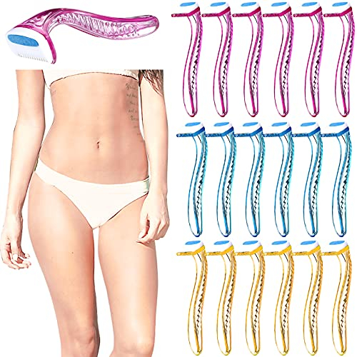 16 Stück Bikini Rasierer T Typ Schönheit Rasierer Kleine Damen Rasierer Schamhaar Entfernung Einweg Rasierer Manueller Bikinis Rasierer für Körper Kosmetik Werkzeug