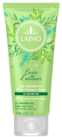 Laino Feuchtigkeitsspendendes 3in1 Duschgel Grüner Tee 200 ml