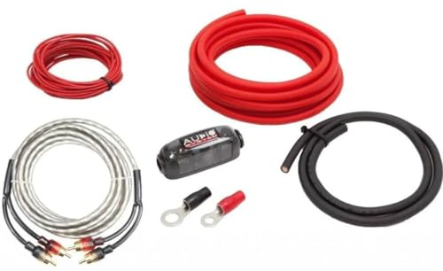 Audio System Z-PCSC20 Kabelkit 20mm² mit OFC Powerkabel Kupfer ofc 99,9% Verstärkeranschlußset Z-PCSC 2