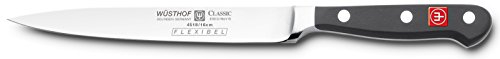 Wüsthof Fischfiliermesser, Classic (4518-7/16), 16 cm Klingenlänge, geschmiedet, rostfreier Edelstahl, scharfes Küchenmesser mit biegsamer Klinge