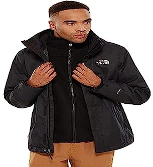 The North Face Herren Jacke Evolve II Triclimate, TNF Black, XXL, T0CG55JK3