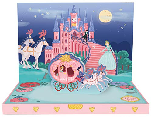 Cinderella's Dream Music Box Card Novelty Dancing Musical Greeting Card