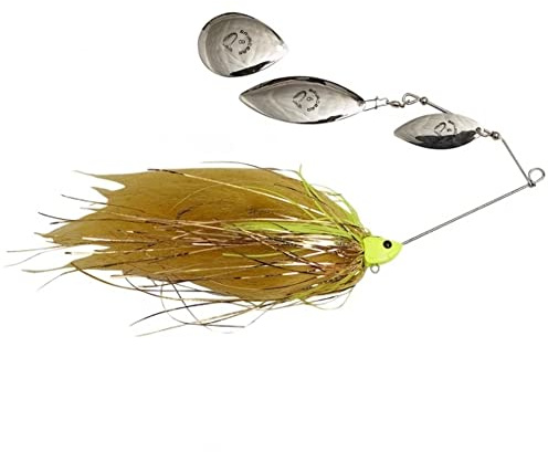 Savage Gear Da Mega Bush Spinnerbait 55g - Spinnköder, Farbe:Chartruese Yellow