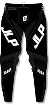 JLP RACING Kinder-Hose, Schwarz, für Motocross, Quad, MTB, BMX, Größe L