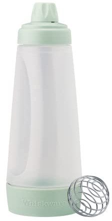 Whiskware Crepe Dough Dispenser & Mixer with Blenderball Whisk for Cupcakes, Muffins, Pancakes etc Mint