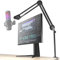 Microphone Arm Professional Overhead Microphone Stand (Black(Pro))