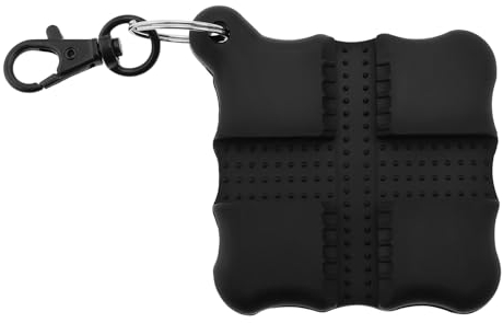 VGOL Pfeilzieher für Bogenschießen Silikon Pfeilzieher Pfeilziel Schnellspanner Greifer mit Clip für Schießübungen Schwarz