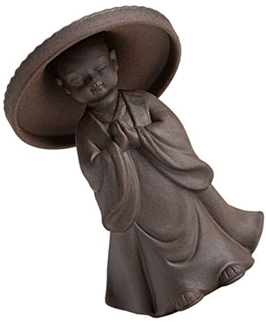 Cabilock Infuseur à Thé Forme De Moine Passoire Pratique Pour Théière Petite Figurine Décorative Objet Unique Pour Salon De Thé