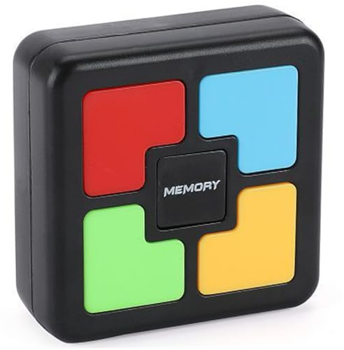 Gioco di memoria con pulsanti, alimentato a batteria, luminoso, per bambini, con musica, per migliorare la concentrazione e le capacità motorie, gioco di memoria educativo per bambini dai 4 agli