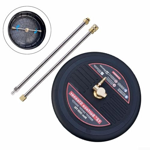 Hochdruckreiniger-Aufsatz 13 Zoll Unterbaureiniger mit Schnellanschluss und Spritzschutzfunktion (2)