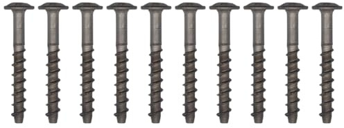 10x Remstaler BETONSCHRAUBE Linsenkopf mit Torx-Antrieb | EDELSTAHL A4 | ETA Zulassung | made in GERMANY | Betonschrauben (6x50)