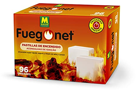 Fuegonet 231442N Pastillas, Blanco, 19.5 x 6.2 x 12.8 cm