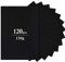 Tonpapier Schwarz A4,Schwarzes Bastelpapier 120 Blatt 130g/m²,Tonkarton Bastelkartonpapier zum Basteln und Gestalten