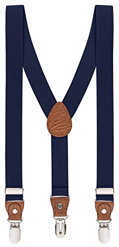 BomGuard Bretelle per Bambini – regolabili – altezza ca. 90–125 cm – Blu Scuro