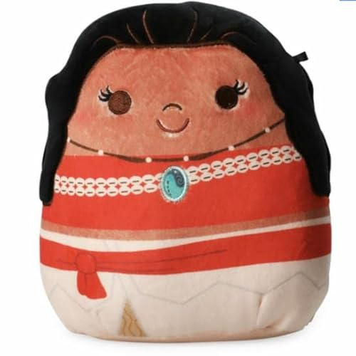 Squishmallows Official Kellytoy Disney Characters Squishy Soft Stuffed Plush Toy Animal (7 Inch, Moana)