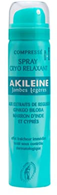 AKILEÏNE® - SPRAY CRYO RELAXANT JAMBES LEGERES 75 ML