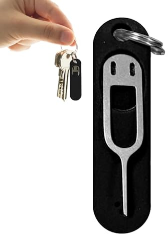 Herramienta de extracción de Tarjetas, Extractor de Tarjetas, Herramientas de extracción de Agujas para Tarjeta, Llavero extraíble, lápiz expulsor para el Compartimento de la Tarjeta