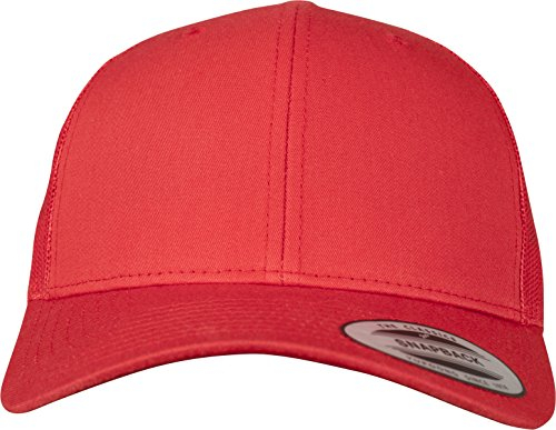 Flexfit Unisex 6606-RetroTrucker Retro Trucker, red, one size