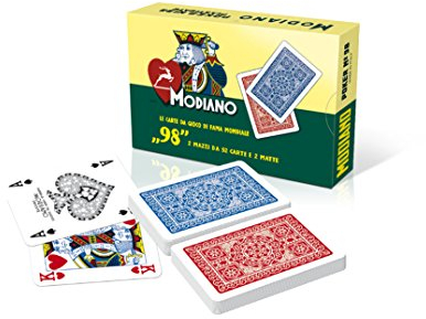 Viscio Trading Modiano 98 Rummy Spiele und Spielzeuge
