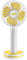UNOLD 86610 HANDVENTILATOR Breezy, 3-stufige Geschwindigkeitsregelung, Akkubetrieb bis zu 7,5 Std