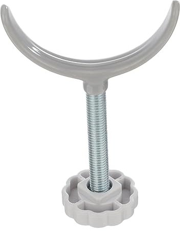 Hemobllo 1 Stk Geländer U-förmiges Zubehör Sicherer Zaunfixierer Adapter Für Türen Und Tore Y-förmiger Spindelstangenadapter Mit Gewinde Laufstall Baby Sicherheitstür Legierung Komponente