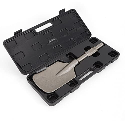GCIUEMMH Profi SDS HEX Spatmeißel - 40Cr Fliesenmeißel SDS Plus 30 * 440mm Schaufelmeißel Asphaltmeißel für Abbruchhammer Stemmhammer Fliesenmeißel Extra Gehärtete Spitze für 65/95 Jack Hammer