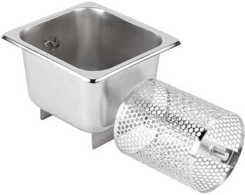 Dispensador manual de mantequilla derretida, rodillo de mantequilla de acero inoxidable 304, base espesa, fácil de desmontar y limpiar, para mariscos, mantequilla de maíz, picnics al aire libre