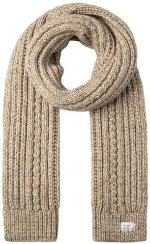 Pepe Jeans Écharpe Francis pour femme, marron (beige pierre), taille unique, Marron (beige pierre), taille unique