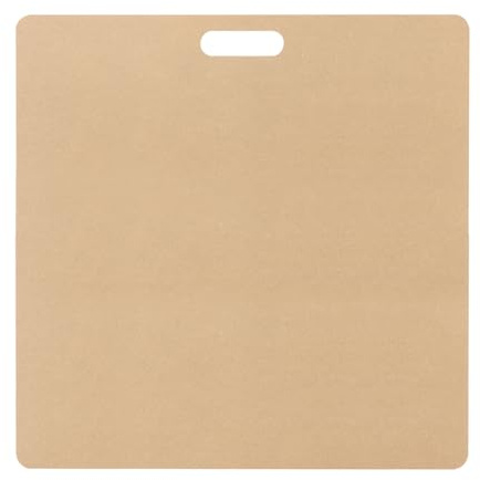 PATIKIL 22 x 22 Planche À Coinçage pour Poterie avec Poignée Intégrée, 12mm D'Épaisseur Planche d'argile Portable Planche De Modelage Plâtre pour Poterie Céramique