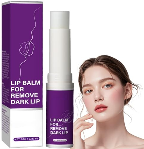 Lip Lightening for Dark Lips,Lip Balm Hydrating & Brightening Dark Lips,Natural Ingredients Lip Balm for Dry Cracked Lips,Long Lasting Moisturizing Lip Care Cream,Moisturizing Lip Care Cream